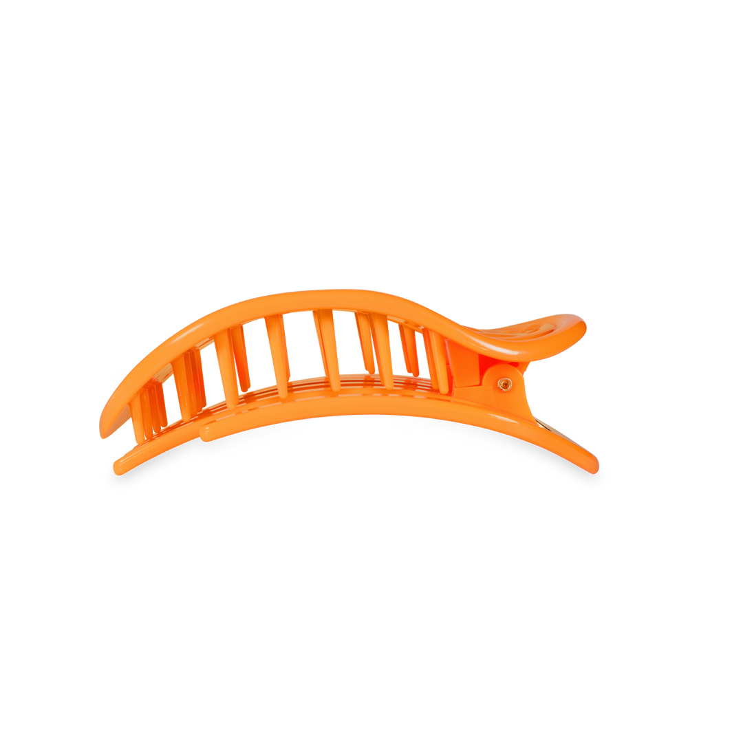 TELETIES - Flat Round Hair Clip | Medium | Day Rave
