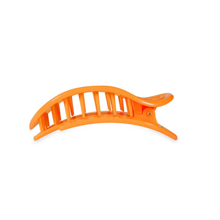TELETIES - Flat Round Hair Clip | Medium | Day Rave