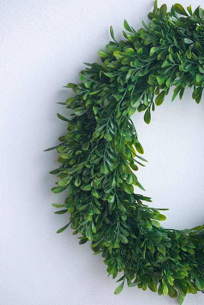 A&B Home Group Inc. - S/2 Greenery Wreath 4S/CTN L:16x2.5x16" S:12x2x12"