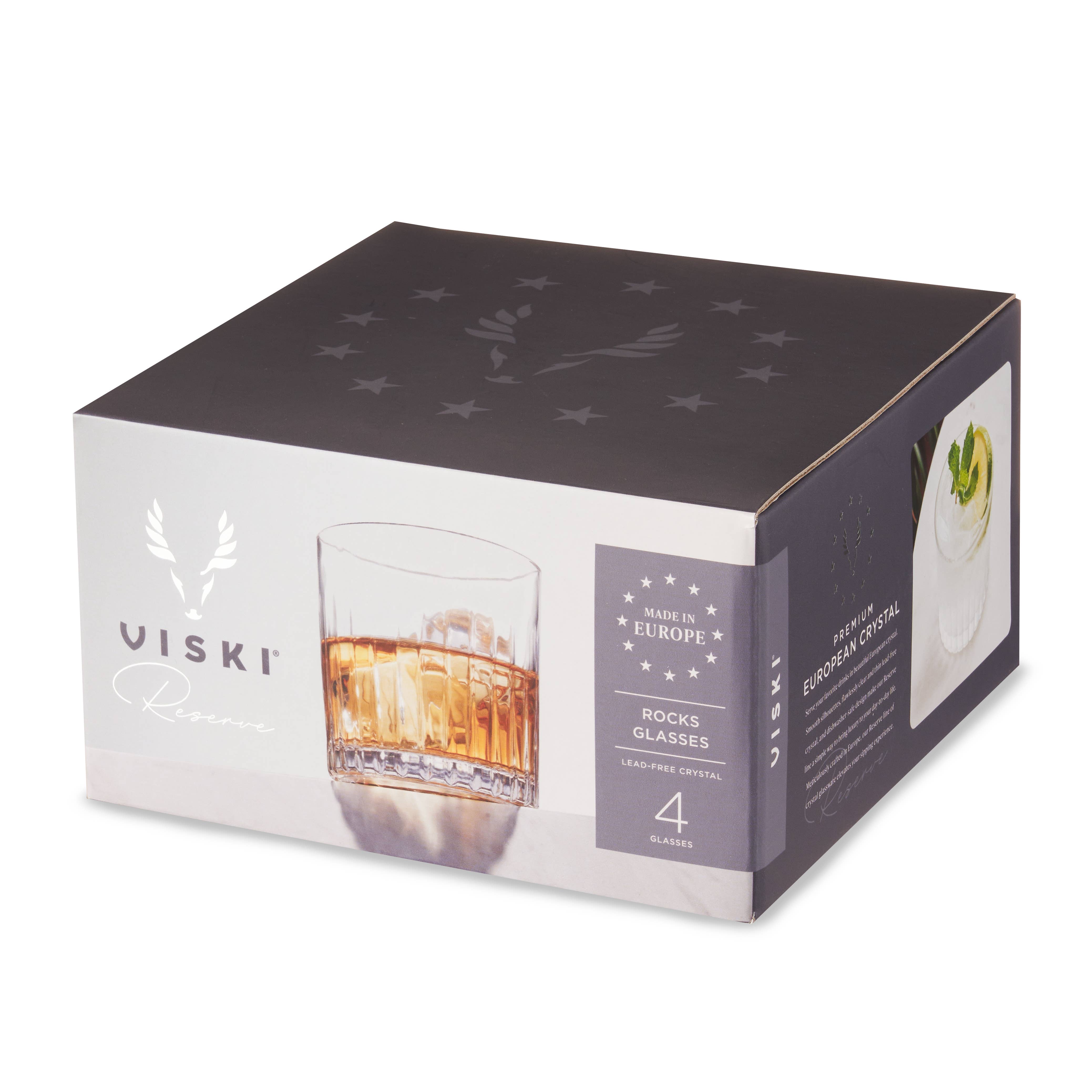 Viski European Reserve Milo Rocks Glass - Thumbnail 3