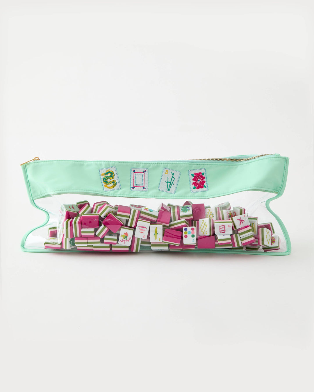 Oh My Mahjong - Mint Birdie Bag