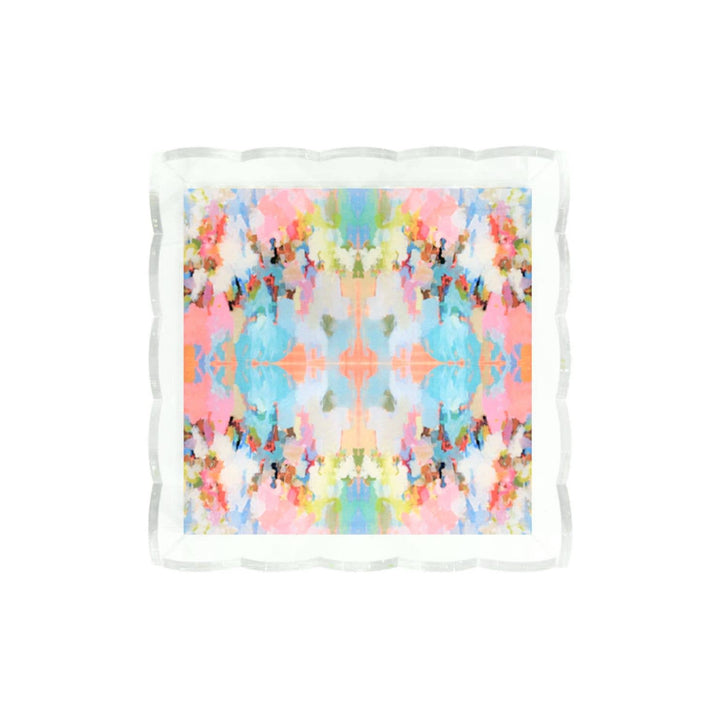 Laura Park Designs - Brooks Avenue Scalloped Tray Small: Small