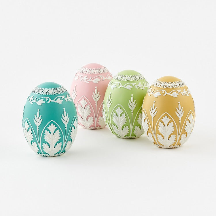 Embossed Egg Resin, 8"