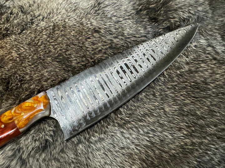 Titan International - Damascus Steel Custom Cheff Knife TK-104