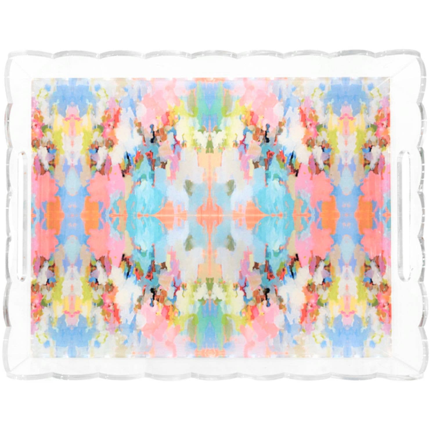 Laura Park Designs Brooks Avenue Scalloped Tray