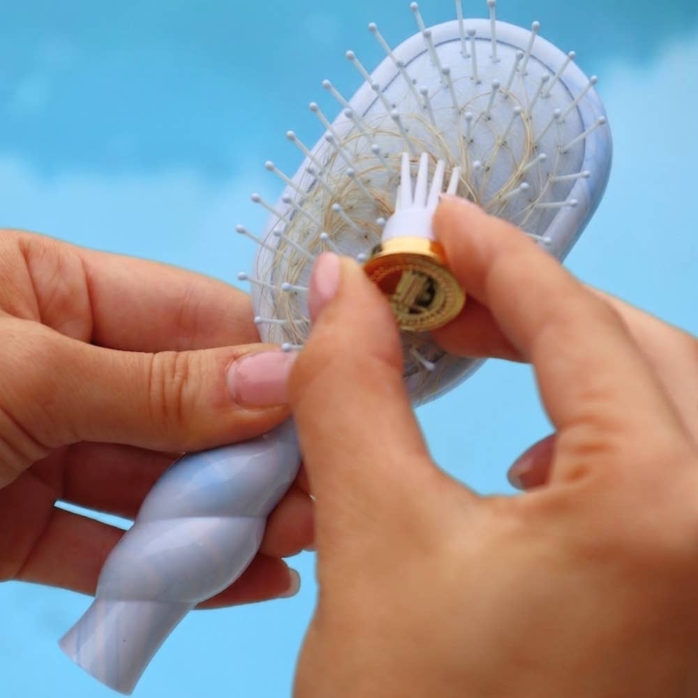TELETIES - Mini Detangler Brush | Medium | Tide & True