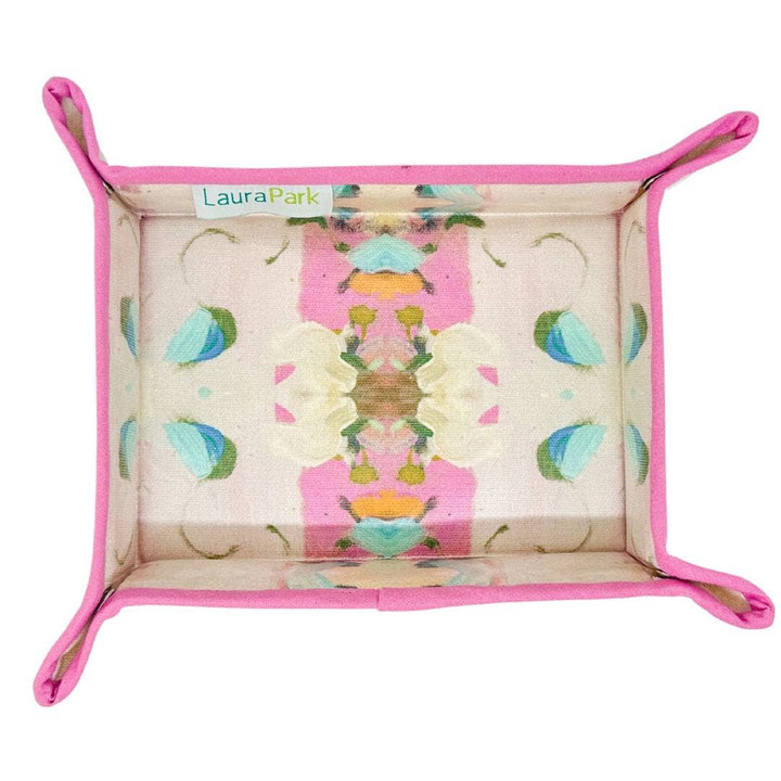 Laura Park Designs - Monet's Garden Pink Snap Tray: One Size