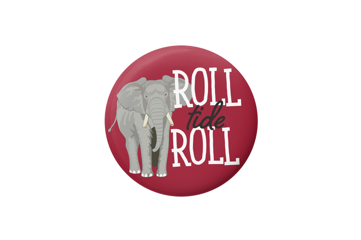 Cute As A Button - Alabama Mascot Button