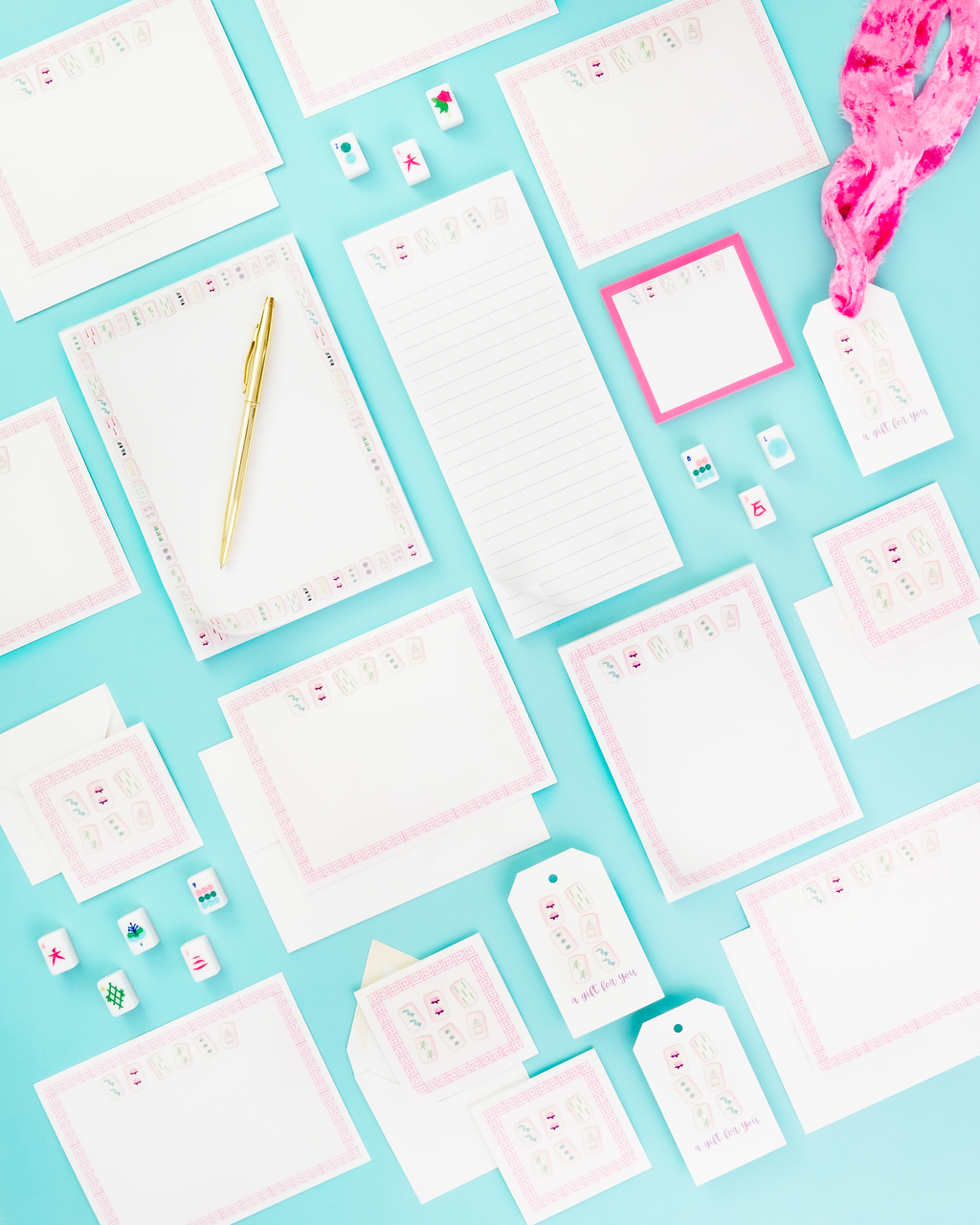 Busy Bee Gift - Bam Let's Mahj Mahjong Sticky Notes 3×3 inches