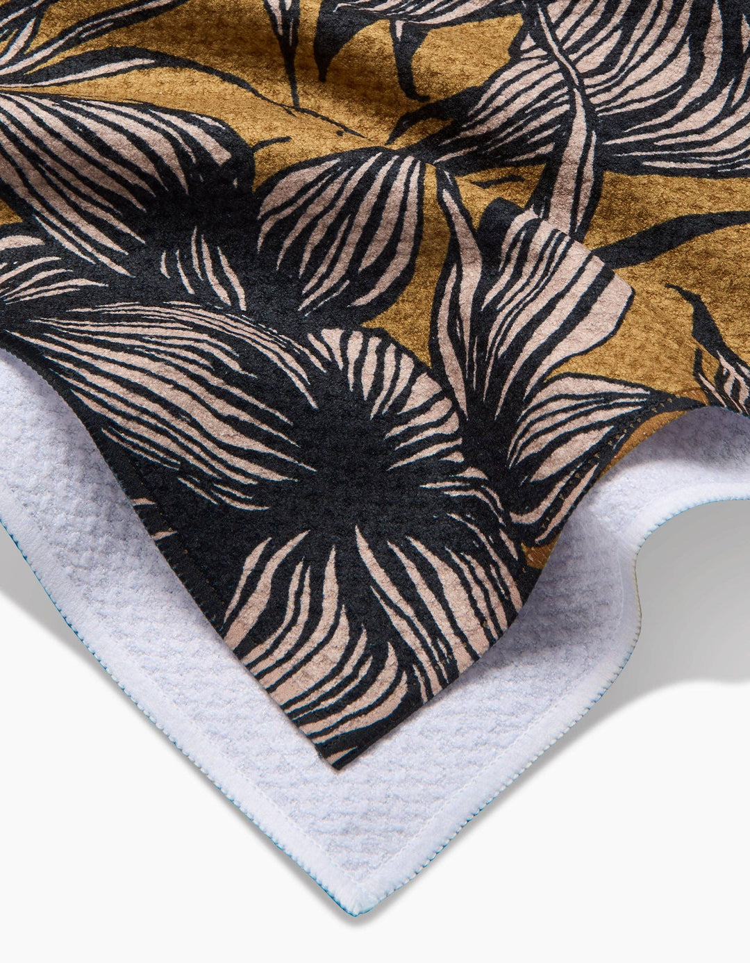 Geometry - Stay Saffron Tea Towel