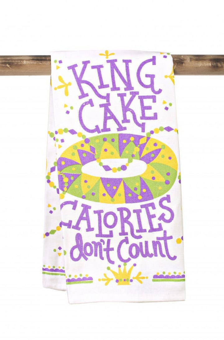 THE PARISH LINE - Kitchen Towel - King Cake Calories