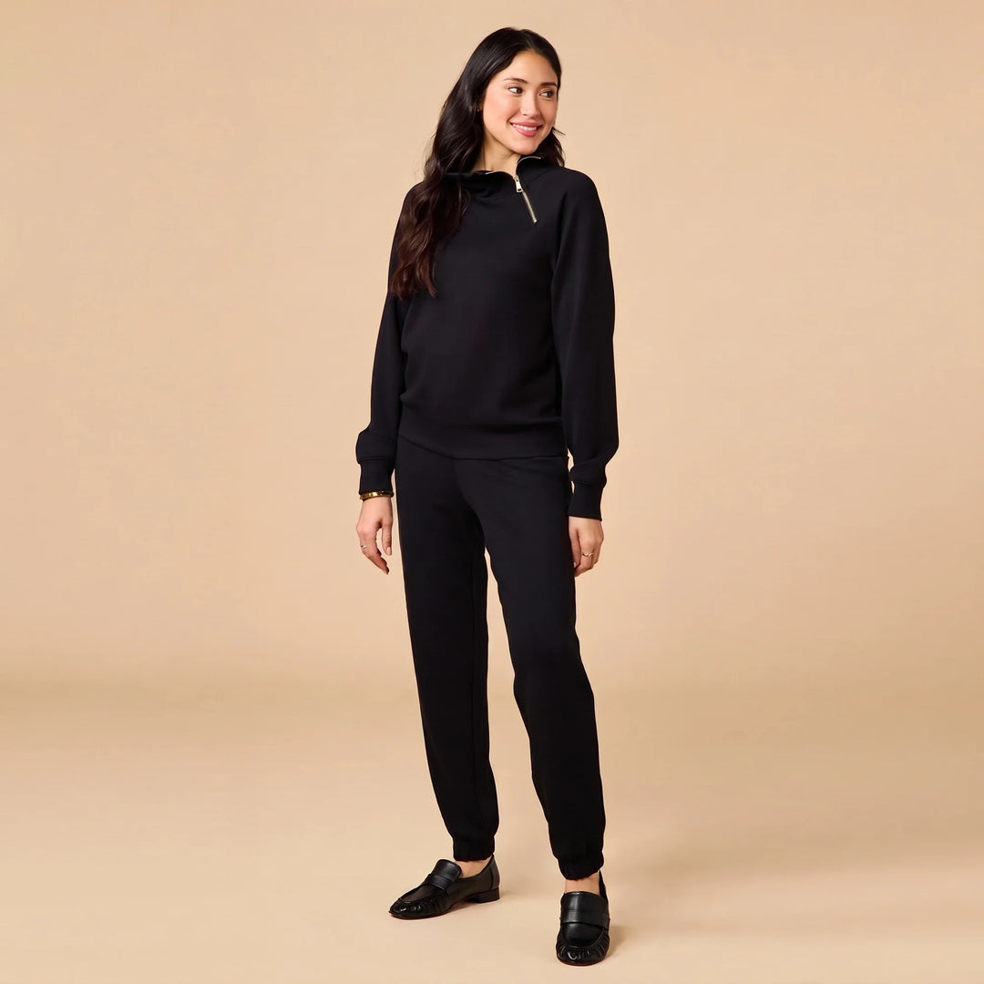 DreamTech Zip Mock Neck with Pant