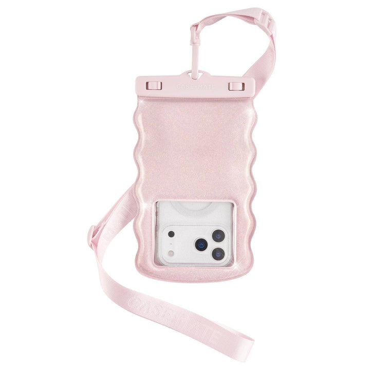 Case-Mate - Case-Mate Wavy Waterproof Floating Phone Pouch: Mist Twinkle