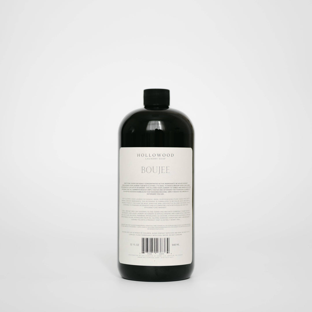HOLLOWOOD FRAGRANCE - BOUJEE | LUXURY LIQUID LAUNDRY SOAP: 4 OZ Sample