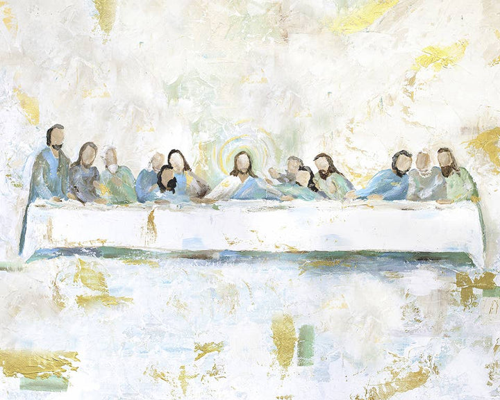 Mackenzie Kissell Art - The Last Supper Paper Print: 8x10