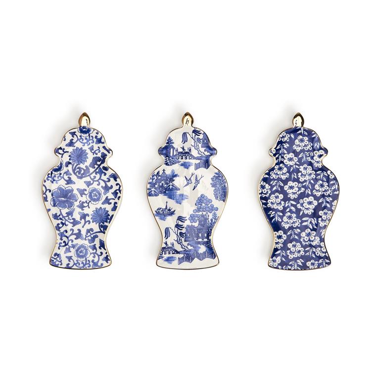 Ginger Jar Trinket Tray 3-Designs