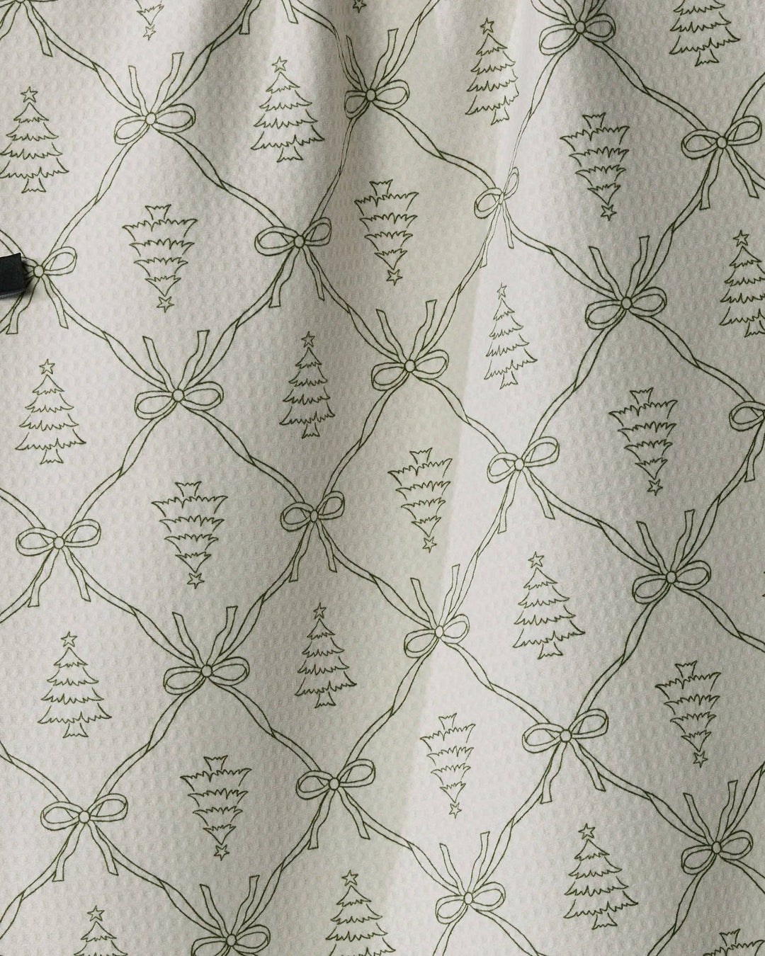 Geometry - Cedar Bows Luxe Kitchen Towel - Holiday 2026