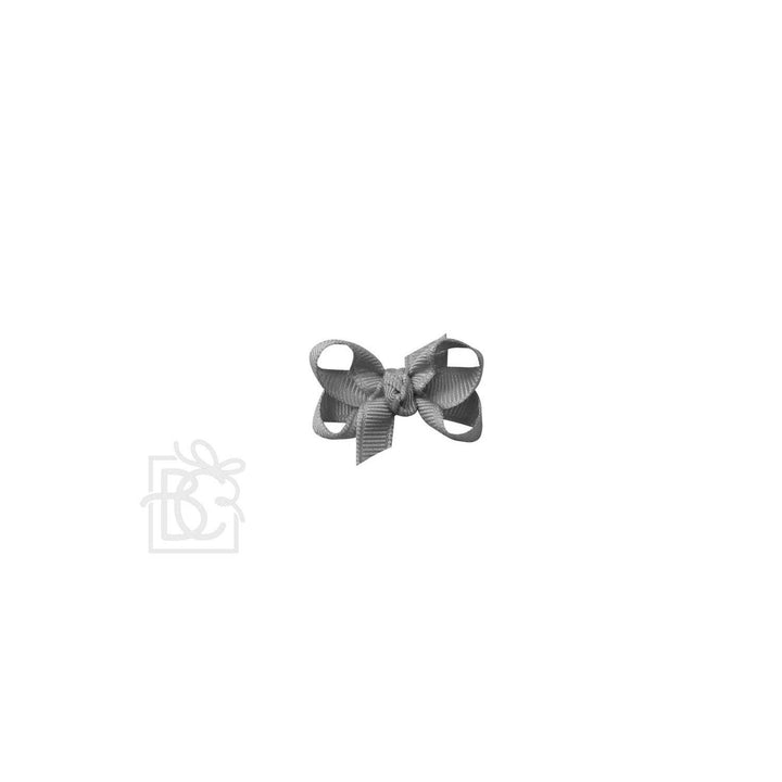 Beyond Creations, LLC - SIGNATURE GROSGRAIN BOW ON CLIP: 3.5" Medium - 7/8" Ribbon on Alligator Clip / LT. ORCHID
