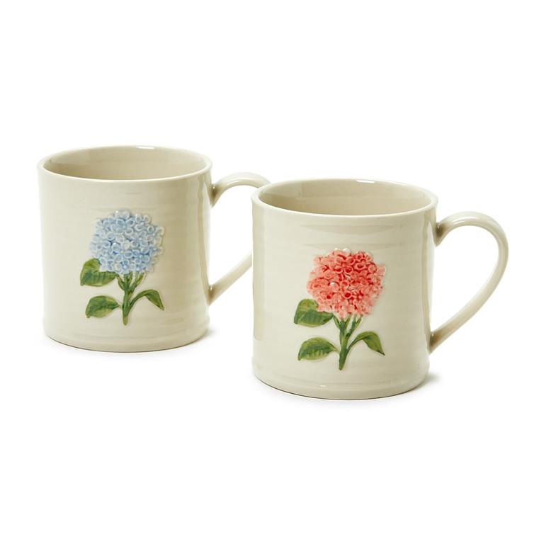 Hydrangea Mug In 2 Colors