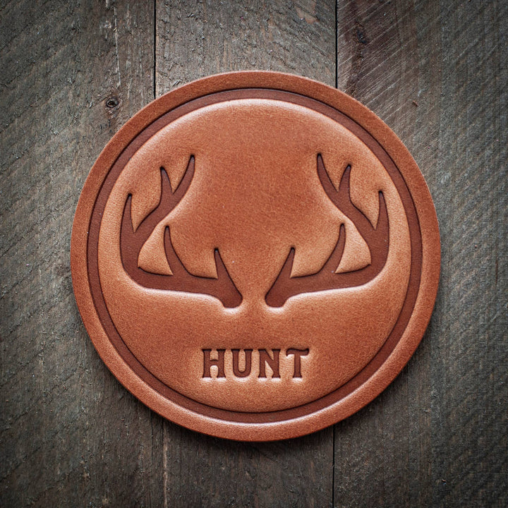 Sugarhouse Leather - Hunt Leather Coaster