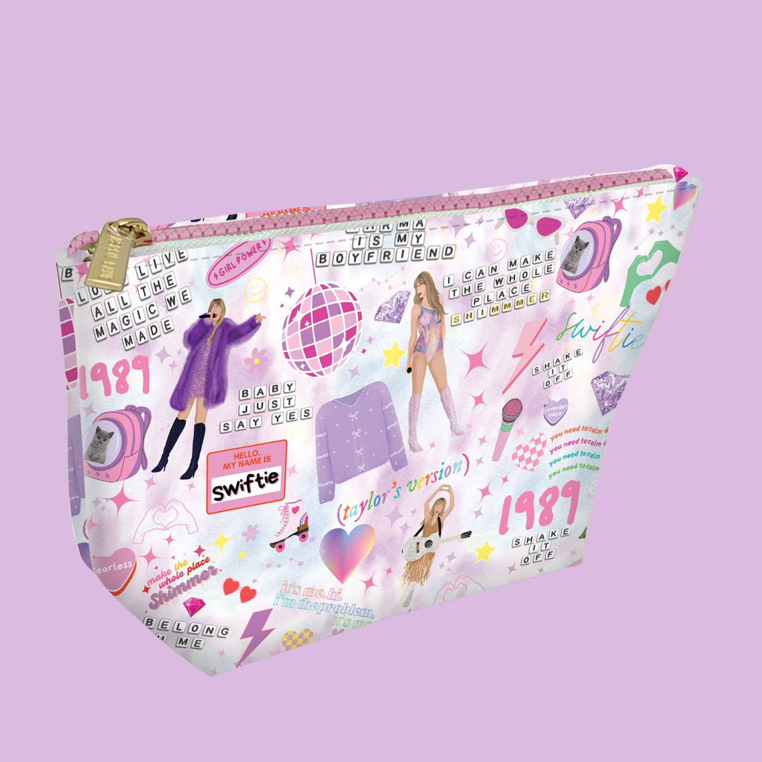 Aspen Lane - Swiftie Taylor Swift Mosaic Magic Cosmetic Pouch Bag