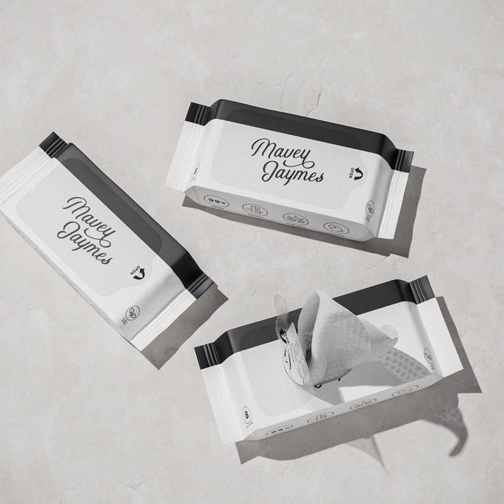 Mavey Jaymes - Travel Wipes: 8 Minipacks (64 Wipes)