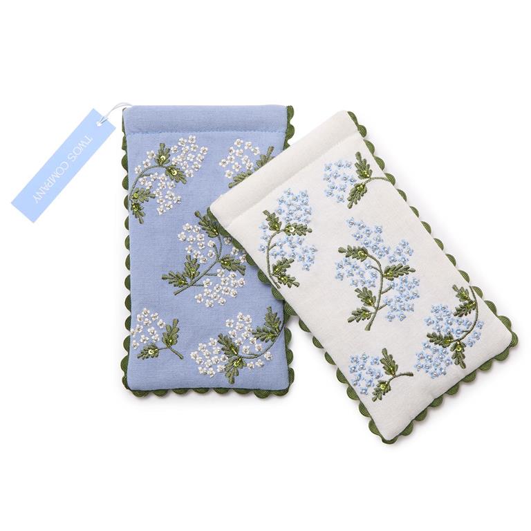 Hydrangea Sunglass Holder In 2 Colors