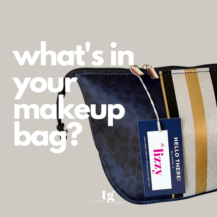 TAYLOR GRAY - The Lizzy Small Neoprene Makeup Bag | shoptaylorgray