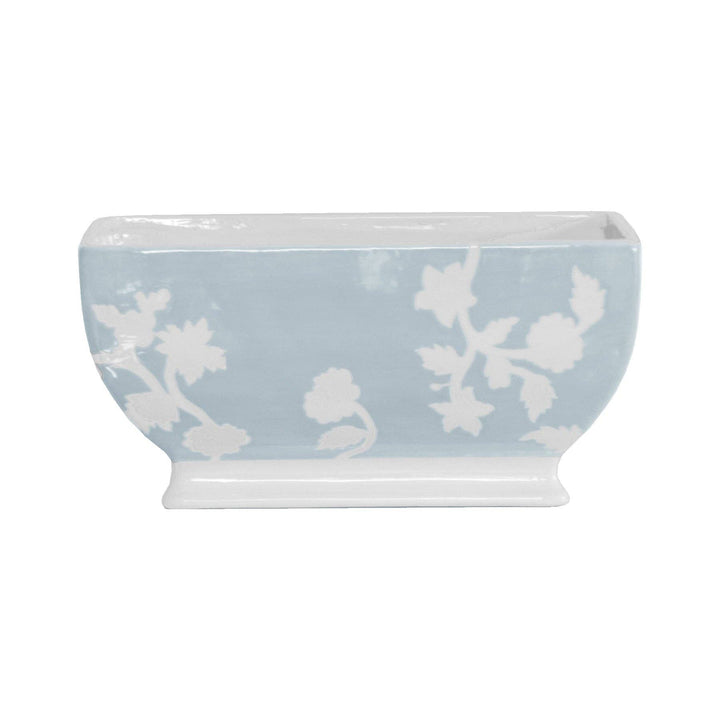 Lo Home by Lauren Haskell Designs - Chinoiserie Dreams Planter: French Blue
