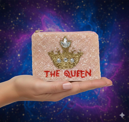 Nima Accessories Inc - Ladies The Queen Fully Beaded Coin Purse