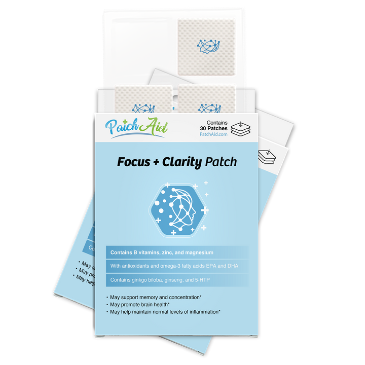 PatchAid - Focus and Clarity Patch - Cognitive & Memory Function: 1-Pack