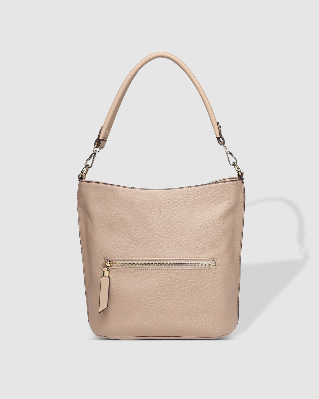 Juno Logo Shoulder Bag - Putty