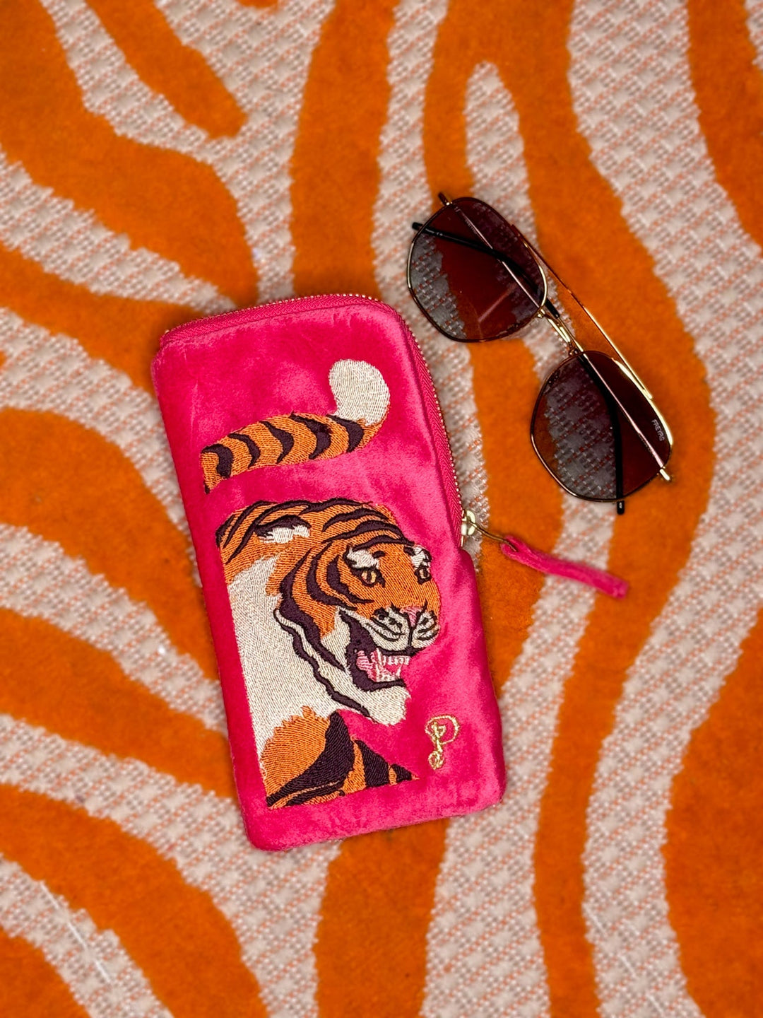 Powder - Thrill of the Tiger- Sunglasses Case