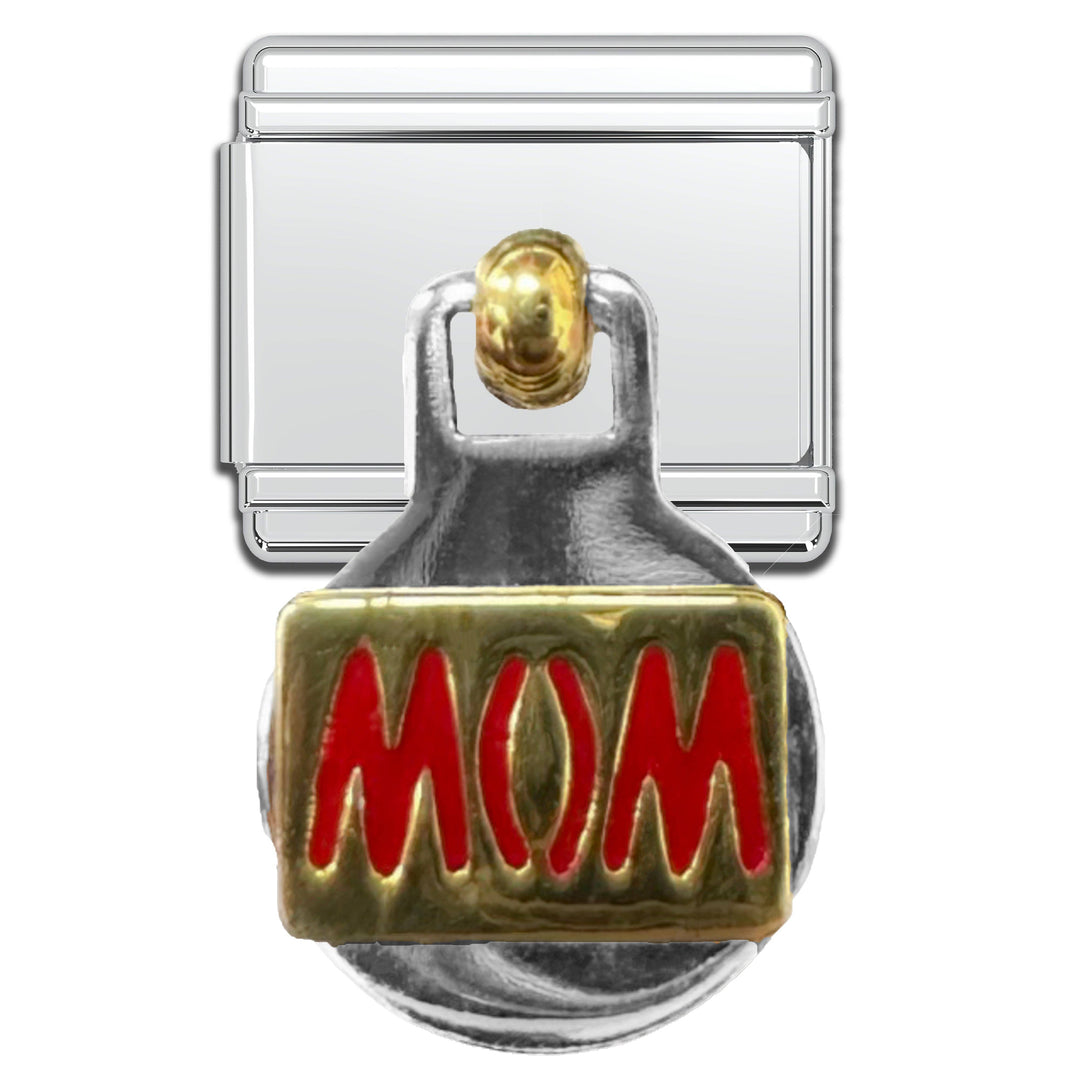 Natalia - Italian Bracelet Dangle Charm - Mom Dangle 9mm Links
