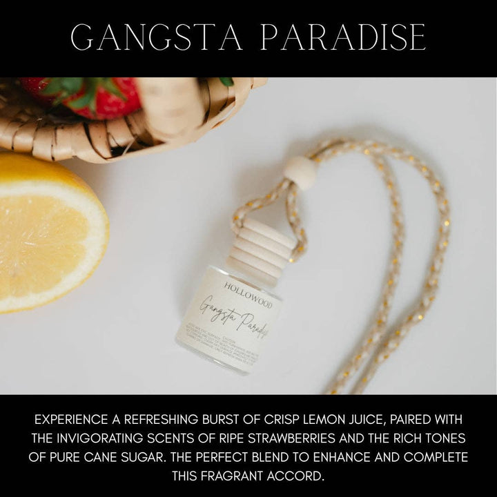 HOLLOWOOD FRAGRANCE - Summer Car Diffusers: STRAIGHT BEACHIN