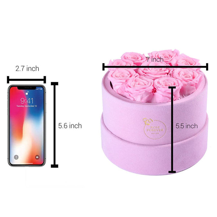 Rose Forever - Essential Pink Suede Pearl Pink 9