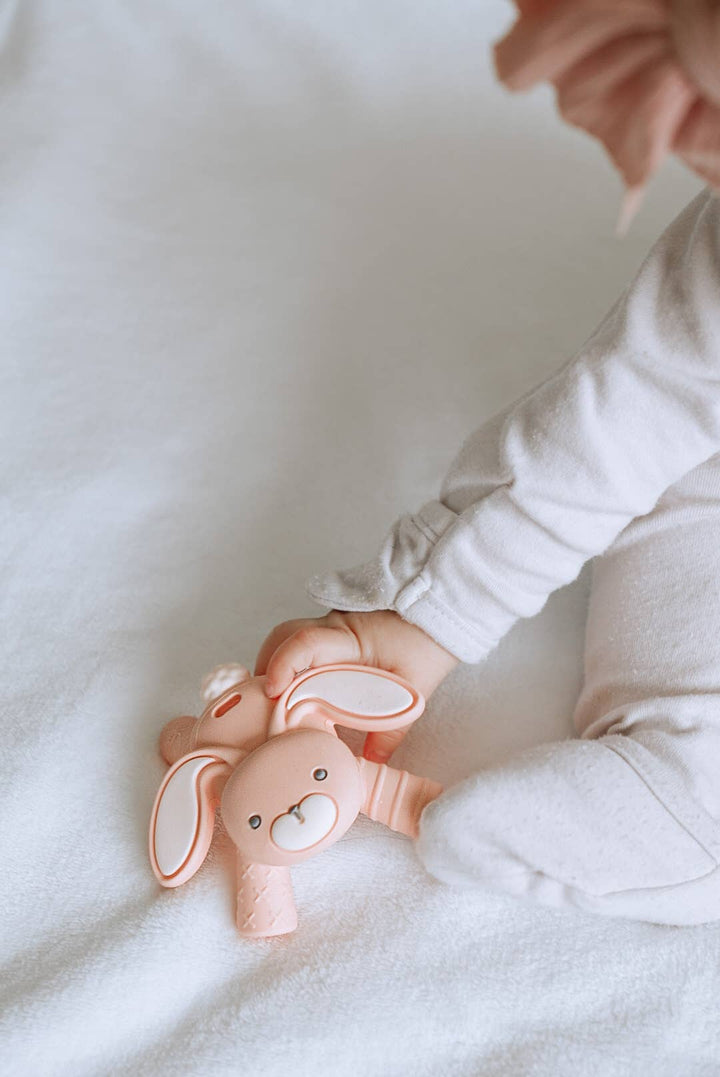 Itzy Ritzy - Ritzy Teether™ Baby Molar Teether: Bunny