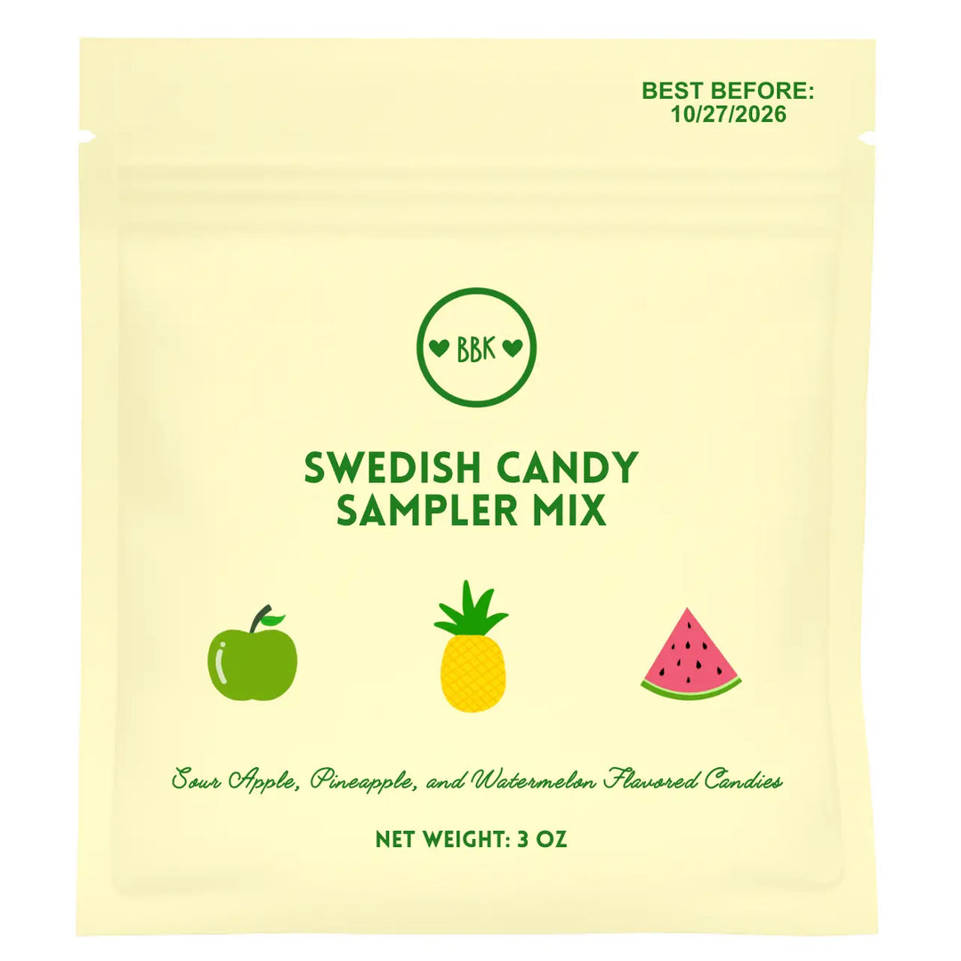 Swedish Candy Sampler Mix Bag 3 oz