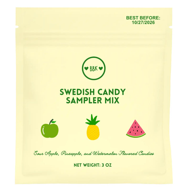 Swedish Candy Sampler Mix Bag 3 oz