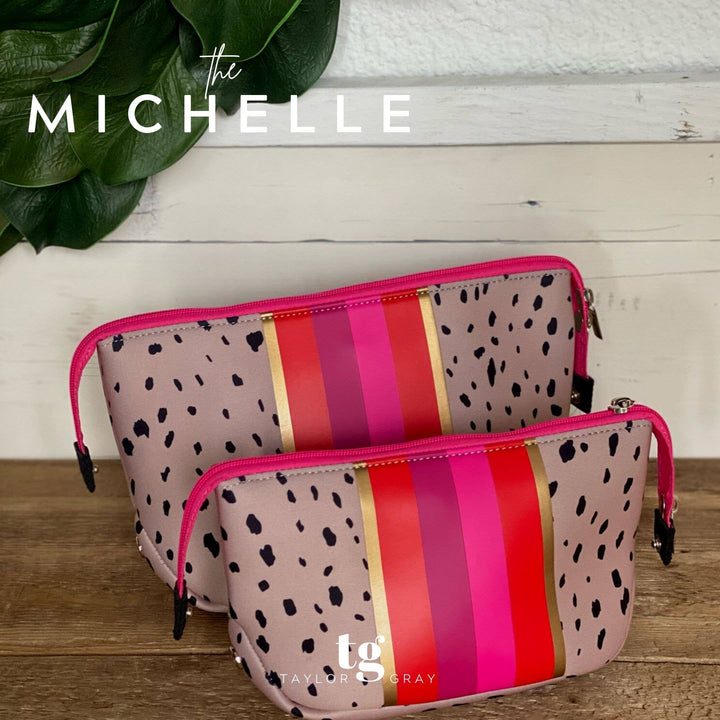 TAYLOR GRAY - The Michelle Small Neoprene Makeup Bag | shoptaylorgray