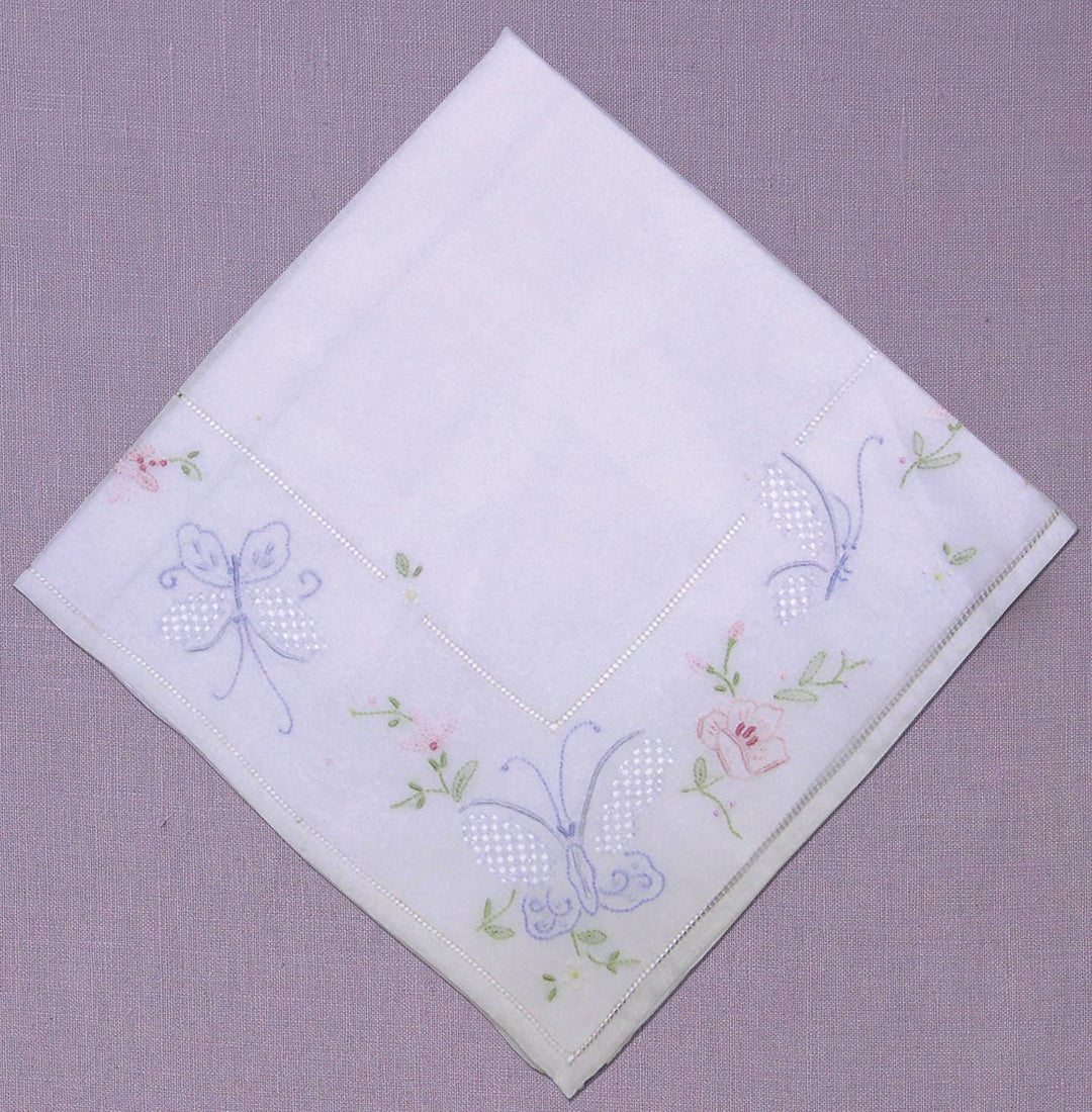 Peking Handicraft - Handkerchief Embroidered