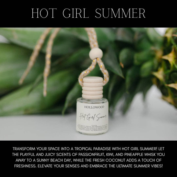 HOLLOWOOD FRAGRANCE - Summer Car Diffusers: STRAIGHT BEACHIN