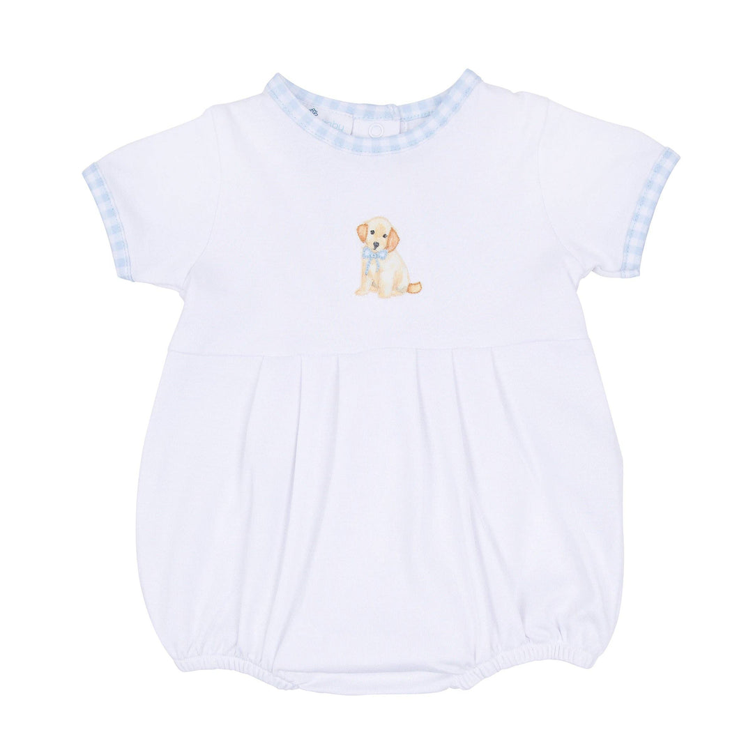 Magnolia Baby - Sweet Golden Bubble - Light Blue: 6 Months