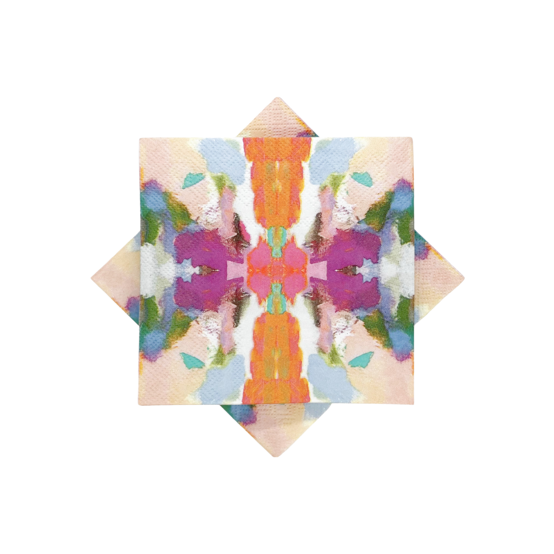 Begonia Cocktail Napkins - Thumbnail 4
