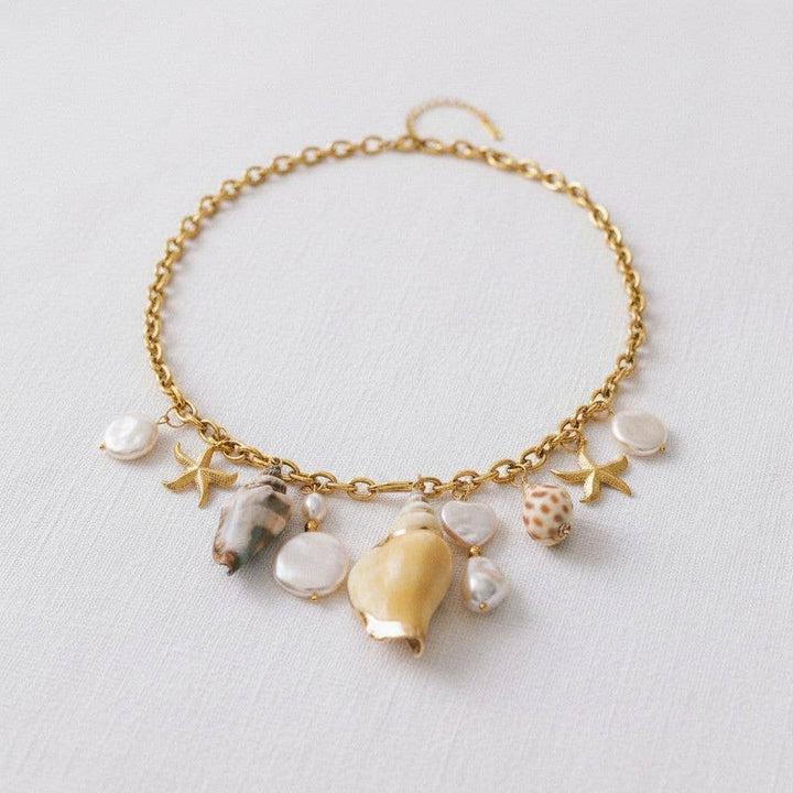 paperln - Shell Pendant Necklace: A15