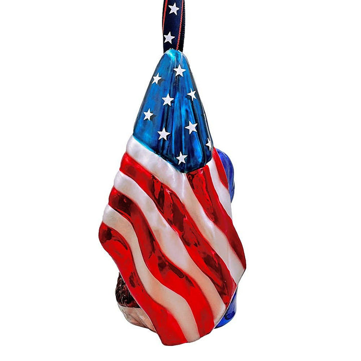 OrnamentallyYou - Exclusive Premium President Trump Glass Christmas Ornament