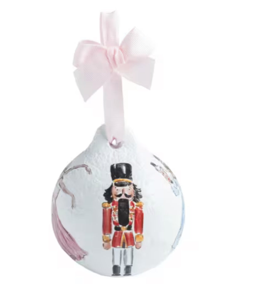 Icons Nutcracker Papier-Mâché Ornament