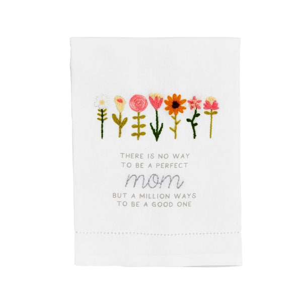 Mom Embroidered Towel