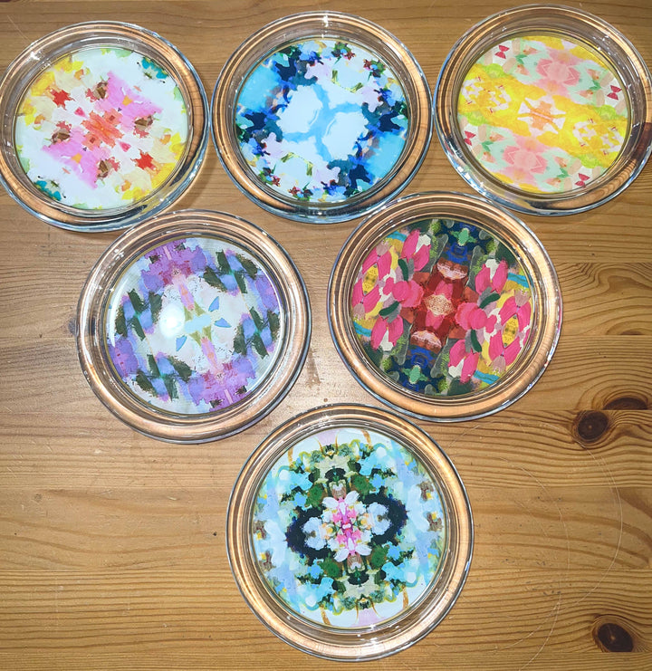 Marye-Kelley - Nantucket Bloom by Laura Park  Coaster