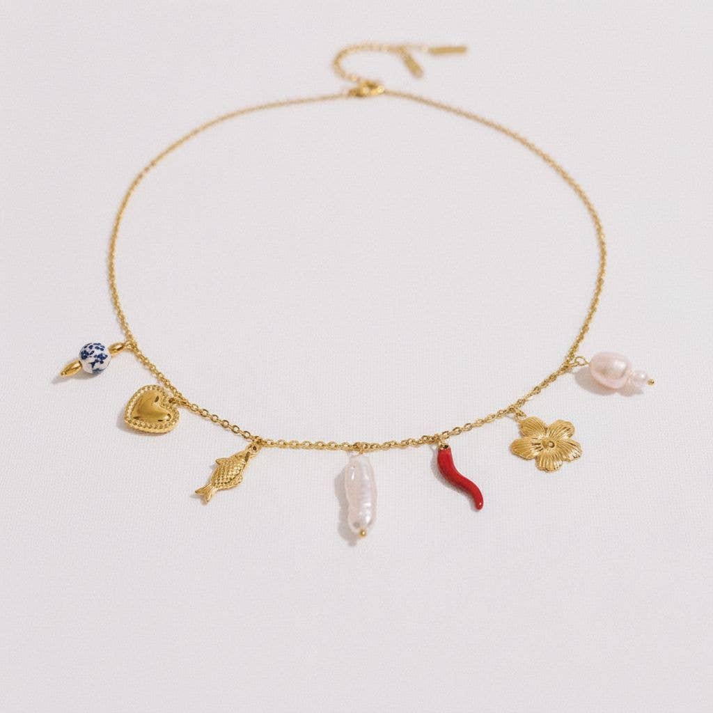 paperln - Shell Pendant Necklace: A15